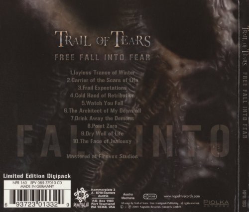 Trail Of Tears - Free Fall Into Fear [Limited Edition] (2005)