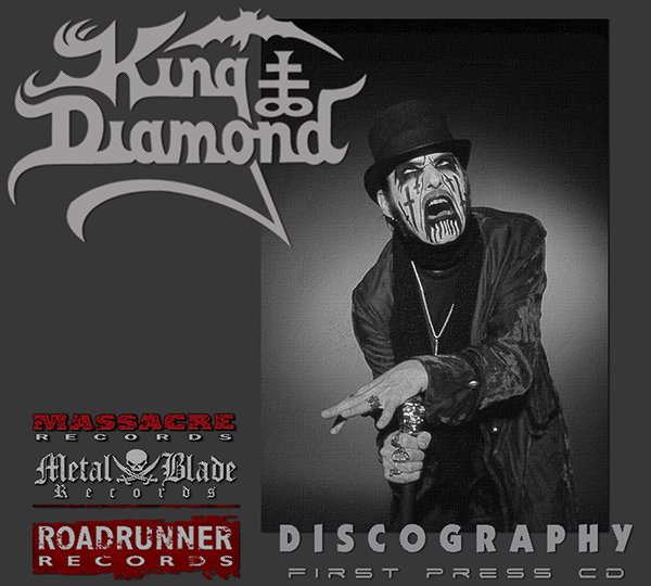 KING DIAMOND «Discography» (20 x CD • First Press • 1986-2007)