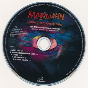 Marillion: 1983 Script For A Jester's Tear - 5-Disc Book Set Parlophone Records 2020