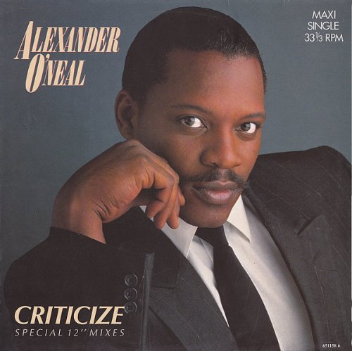 Alexander O'Neal - Criticize (Special 12'' Mixes) (Vinyl, 12'') 1987