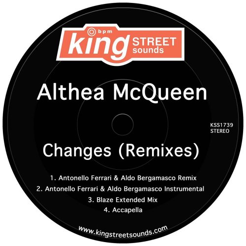 Althea McQueen - Changes (Remixes) &#8206;(4 x File, FLAC, Single) 2018