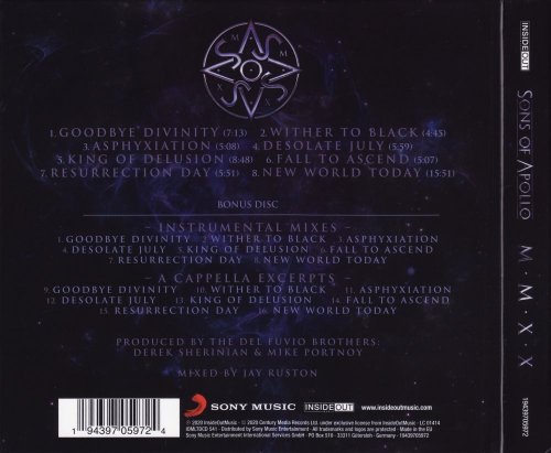 Sons Of Apollo - MMXX [2CD] (2020)