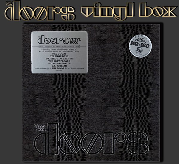 THE DOORS «Vinyl Box» (US 6 x LP 2008 Rhino Entertainment Company • RHI1 74881)