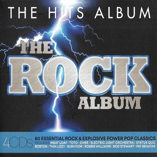 VA - The Hits Album - The Rock Album (4CD) 2019