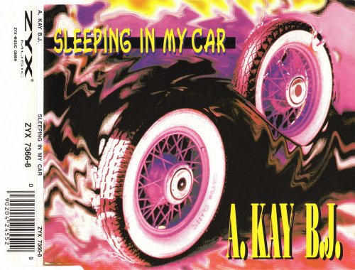 A. Kay B.J. - Sleeping In My Car (CD, Maxi-Single) 1994