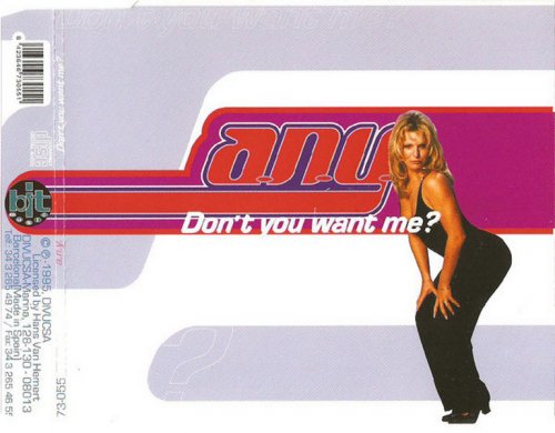 A.N.Y. - Don't You Want Me? (CD, Maxi-Single) 1995