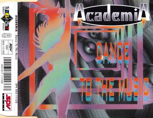 Academia - Dance To The Music (CD, Maxi-Single) 1995