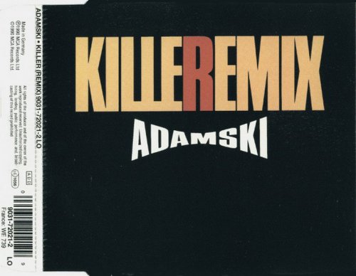 Adamski - Killer (Remix) (CD, Maxi-Single) 1990
