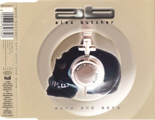 Alex Butcher - More And More (CD, Maxi-Single) 2002