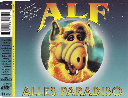 ALF - Alles Paradiso (CD, Maxi-Single) 1996