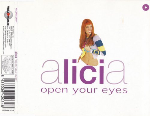 Alicia - Open Your Eyes (CD, Maxi-Single) 2000