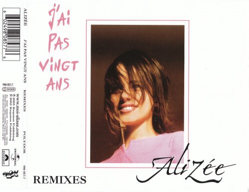 Aliz&#233;e - J'Ai Pas Vingt Ans (Remixes) (CD, Maxi-Single) 2003