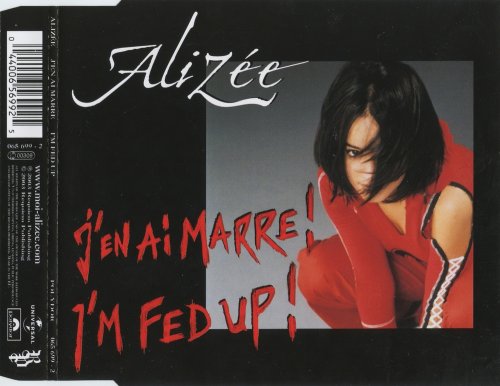 Aliz&#233;e - J'en Ai Marre! / I'm Fed Up! (CD, Maxi-Single) 2003