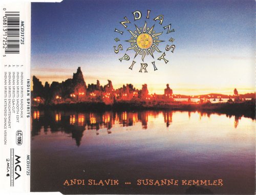 Andi Slavik & Susanne Kemmler - Indian Spirits (CD, Maxi-Single) 1994