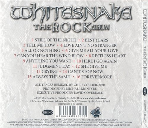 Whitesnake - The ROCK Album (2020)