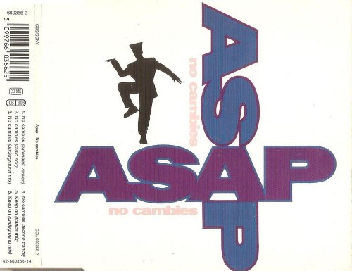 ASAP - No Cambies (CD, Maxi-Single) 1994