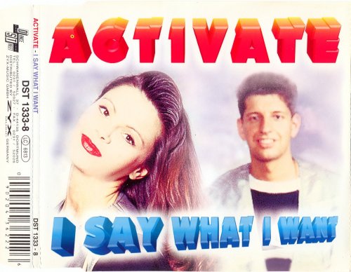 Activate - I Say What I Want (CD, Maxi-Single) 1995