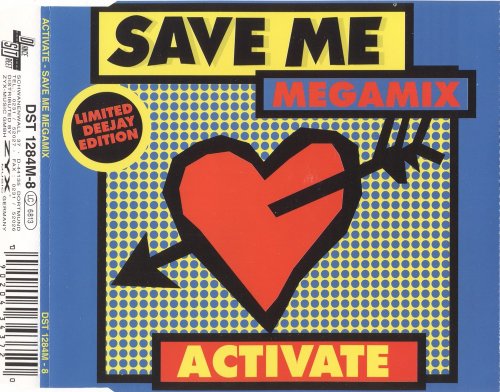 Activate - Save Me (Megamix) (CD, Maxi-Single) 1994