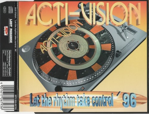 Acti-Vision - Let The Rhythm Take Control '96 (CD, Maxi-Single) 1996