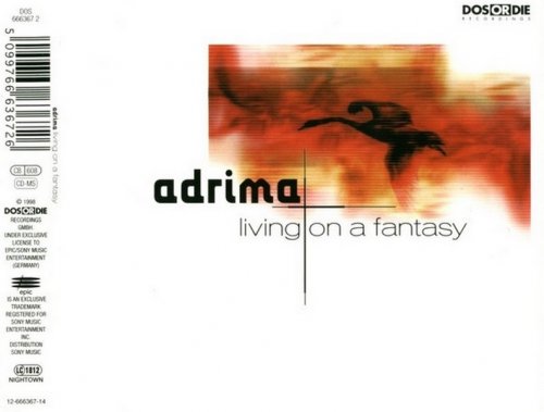 Adrima - Living On A Fantasy (CD, Maxi-Single) 1998