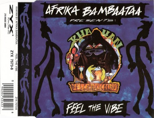Afrika Bambaataa Pres. Khayan & The New World Power - Feel The Vibe (CD, Maxi-Single) 1995