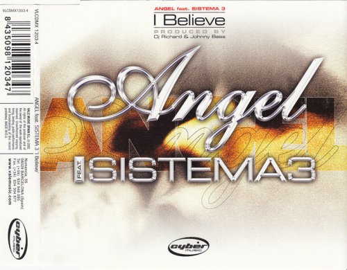 Angel Feat. Sistema 3 - I Believe (CD, Maxi-Single) 2002