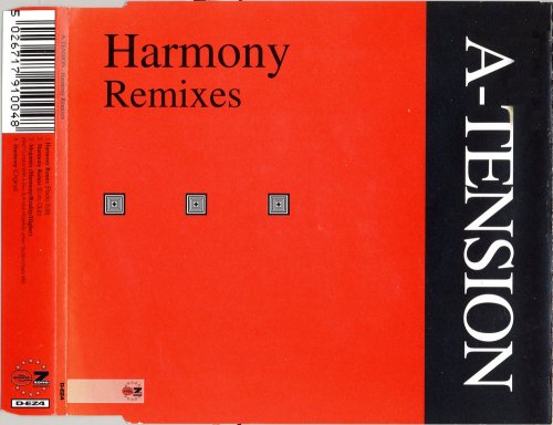 A-Tension - Harmony (Remixes) (CD, Single) 1995