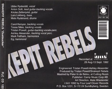 Snakepit Rebels - Dustsucker (1992)