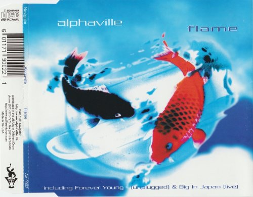 Alphaville - Flame (CD, Maxi-Single) 1998