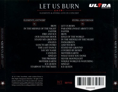 Within Temptation - Let Us Burn: Elements & Hydra Live In Concert [2CD] (2014)