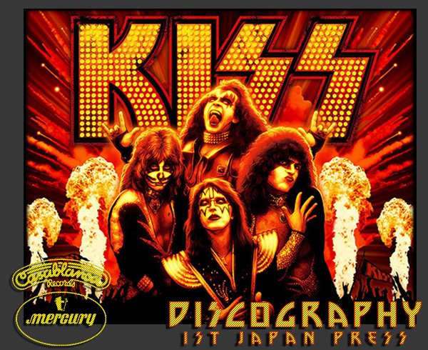 KISS «Discography 1974-2014» (36 x CD • Japan First Pressing • Issue 1985-2014)