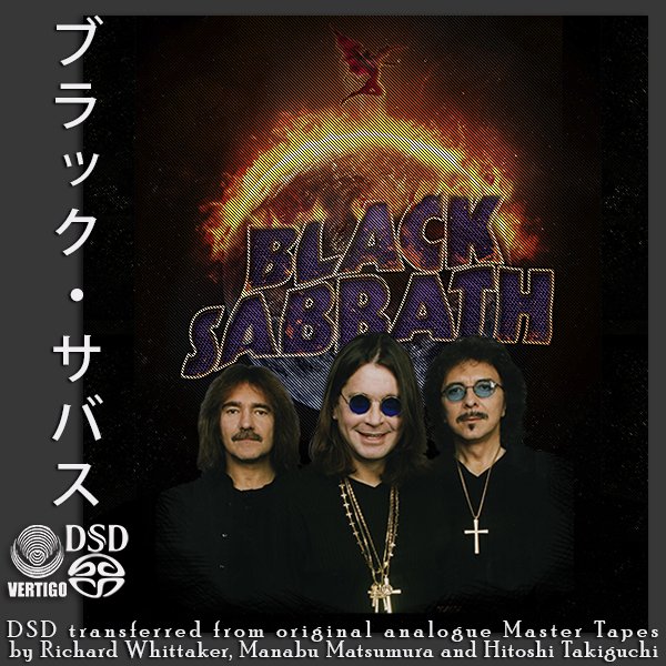 BLACK SABBATH «SACD Collection albums 1970-1980» (6 x SACD • Japan Press • Issue 2010-2012)