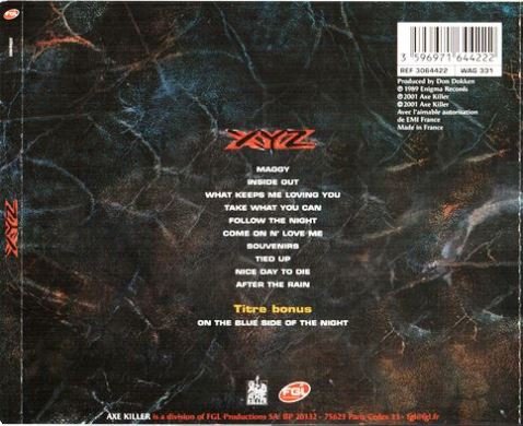 XYZ - XYZ (1989) [Reissue 2001]
