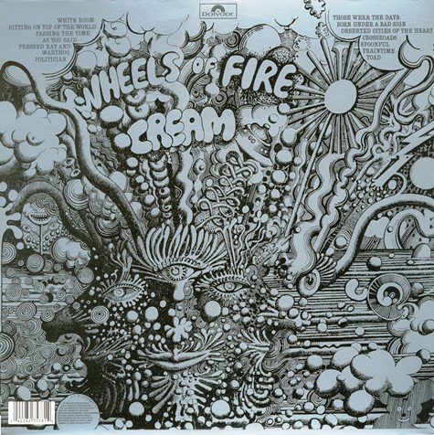 Cream - Wheels Of Fire (1968) [Vinyl Rip 24/192, 2LP 2008 Reissue]