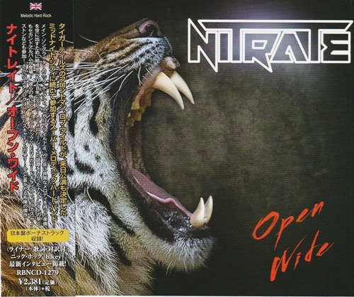 Nitrate - Open Wide (2019) [Japan Edit.]