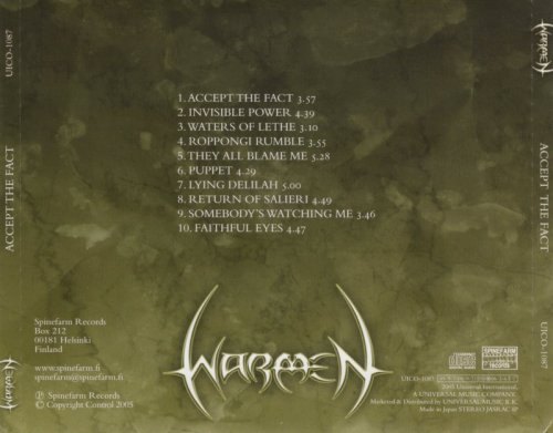 Warmen - Accept The Fact [Japanese Edition] (2005)