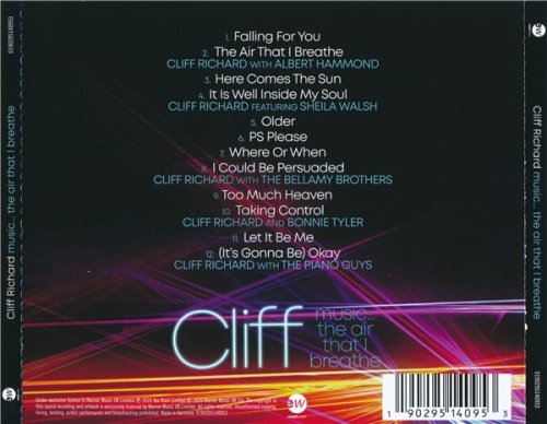 Cliff Richard - Music ... The Air That I Breathe (2020)