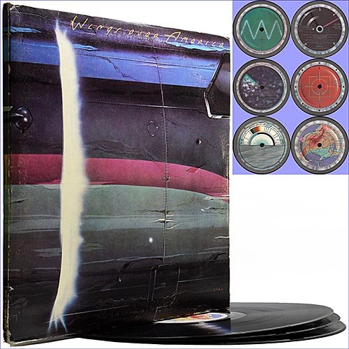 Paul McCartney and Wings - Wings Over America (1976) [Vinyl Rip] 1st Press, 3LP Live