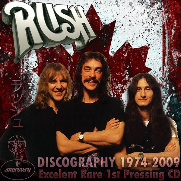 RUSH «Discography 1974-2009» (43 x CD • 1st Press • Issue 1983-2009)