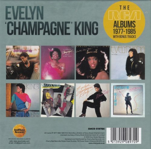 Evelyn 'Champagne' King - The RCA Albums (1977-1985) (2020) 8CD Box set