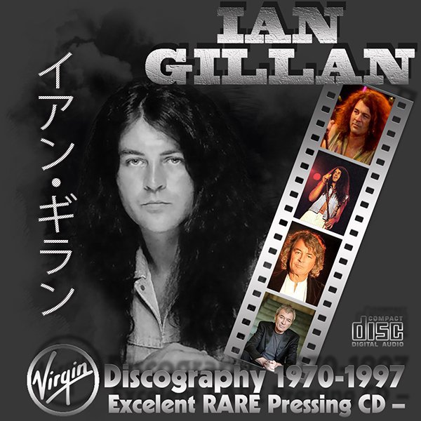 IAN GILLAN «Discography» + bonus (19 x CD • Virgin Records Ltd. • 1970-1997)