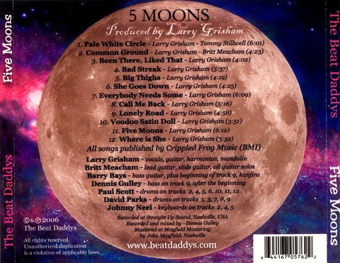 The Beat Daddys - 5 Moons (Unofficial Release) 2006