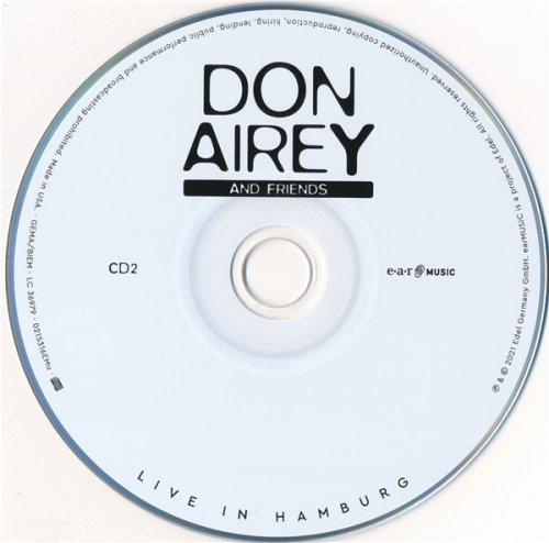 Don Airey and Friends - Live in Hamburg (2021) [2CD]
