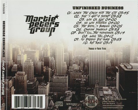 Martie Peters Group - Unfinished Business (2019) 