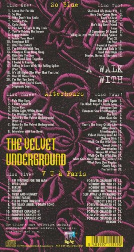 The Velvet Underground - A Walk with the Velvet Underground [Limited Edition] (1997) 5CD Box Set