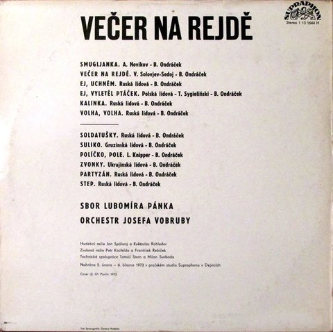 Josefa Vobruby Orchestr - Vecer Na Rejde (1973/2016)