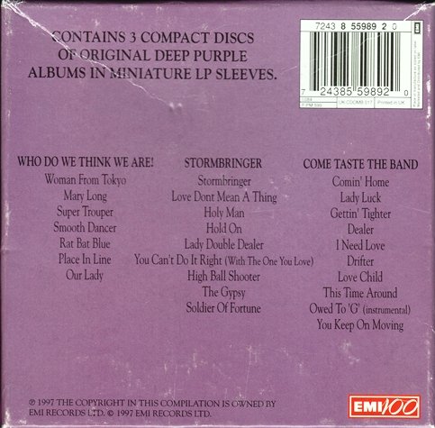 Deep Purple - The Originals Vol. 1+2 [2x3CD Sets] (1995-1997)
