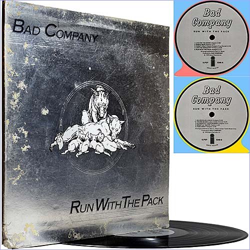 Bad Company - Run With The Pack (1976) [Vinyl Rip]
