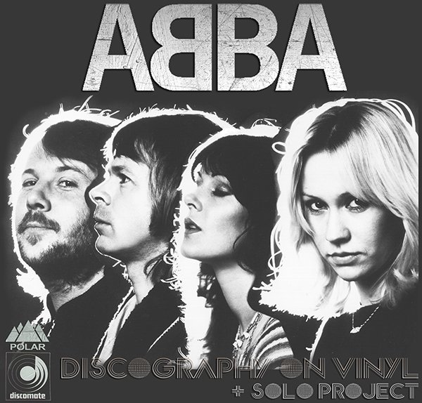 ABBA «Discography on vinyl» + solo (24 × LP • Polar Music International AB • 1973-2022)