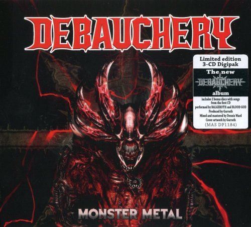Debauchery - Monster Metal: The Trinity Of Blood Gods [3CD] (2021)